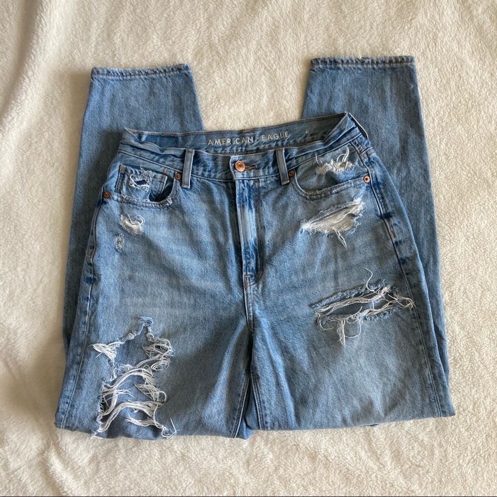 AEO Mom Ripped Jeans - Picture 4 of 6